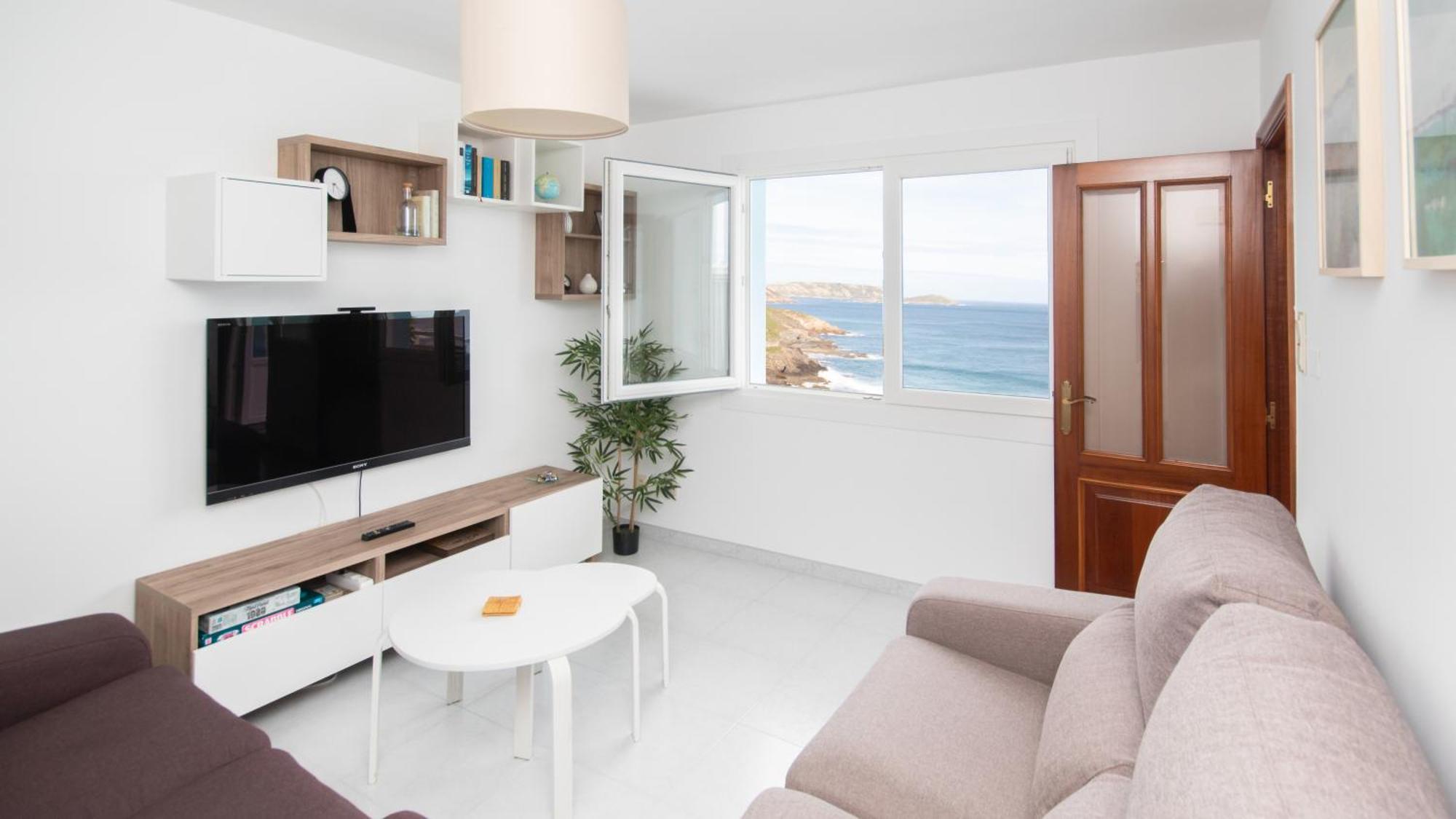 Ag Apartamento Nordes Malpica Primera Linea Playa Екстериор снимка